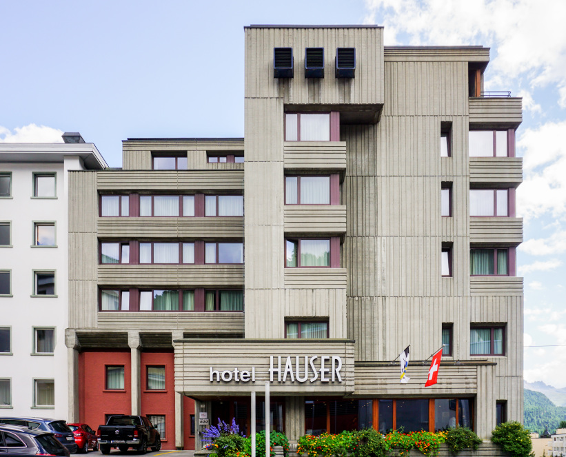 Obrist Und Partner Hotel Hauser Sosbrutalism